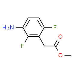 ChemSpider 2D Image | Methyl (3-amino-2,6-difluorophenyl)acetate | C9H9F2NO2
