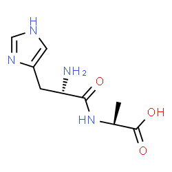 ChemSpider 2D Image | His-ala | C9H14N4O3