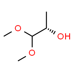 ChemSpider 2D Image | (S)-1,1-Dimethoxy-2-propanol | C5H12O3