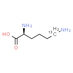 ChemSpider 2D Image | L-(6-~13~C)Lysine | C513CH14N2O2