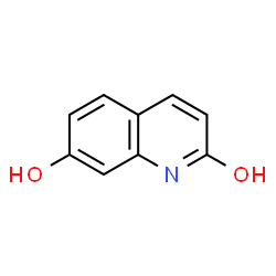ChemSpider 2D Image | 2,7-Quinolinediol | C9H7NO2