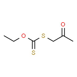ChemSpider 2D Image | O-Ethyl S-(2-oxopropyl) carbonodithioate | C6H10O2S2