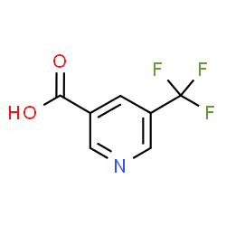 ChemSpider 2D Image | 5-trifluoromethylinicotinic acid | C7H4F3NO2