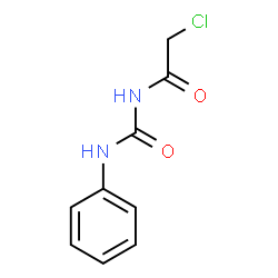 ChemSpider 2D Image | 2-Chloro-N-(phenylcarbamoyl)acetamide | C9H9ClN2O2