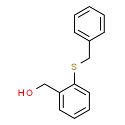 ChemSpider 2D Image | [2-(Benzylsulfanyl)phenyl]methanol | C14H14OS