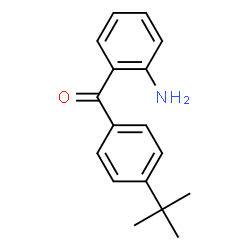 ChemSpider 2D Image | 2-(4-tert-butylbenzoyl)aniline | C17H19NO