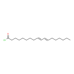 ChemSpider 2D Image | (9E,11E)-9,11-Octadecadienoyl chloride | C18H31ClO