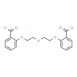 ChemSpider 2D Image | 2,2'-[Oxybis(2,1-ethanediyloxy)]dibenzoyl chloride | C18H16Cl2O5