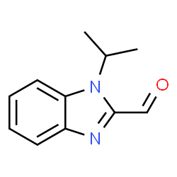ChemSpider 2D Image | 1-isopropyl-1,3-benzodiazole-2-carbaldehyde | C11H12N2O