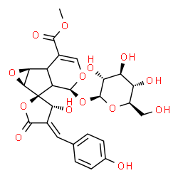 ChemSpider 2D Image | citrifolinoside A | C26H28O14