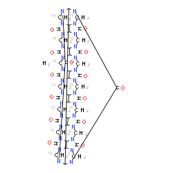 ChemSpider 2D Image | CSID:9161234 | C2813C14H42N28O14