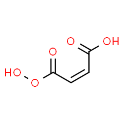 ChemSpider 2D Image | (2Z)-4-Hydroperoxy-4-oxo-2-butenoic acid | C4H4O5