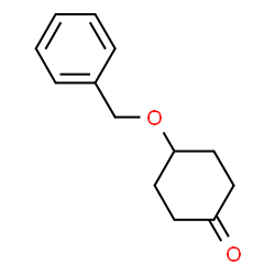 ChemSpider 2D Image | 4-(Benzyloxy)cyclohexanone | C13H16O2