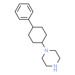 ChemSpider 2D Image | 1-(4-Phenylcyclohexyl)piperazine | C16H24N2