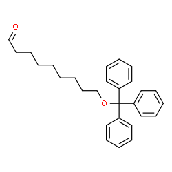 ChemSpider 2D Image | 9-(Trityloxy)nonanal | C28H32O2