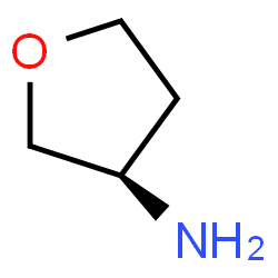 ChemSpider 2D Image | (3R)-oxolan-3-amine | C4H9NO