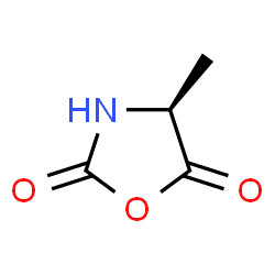 ChemSpider 2D Image | (S)-4-methyloxazolidine-2,5-dione | C4H5NO3