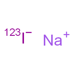 ChemSpider 2D Image | Sodium iodide (123I) | 123INa