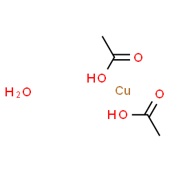 ChemSpider 2D Image | Copper - acetic acid hydrate (1:2:1) | C4H10CuO5