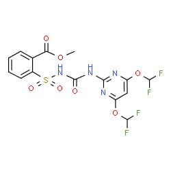 ChemSpider 2D Image | primisulfuron-methyl [ANSI] | C15H12F4N4O7S