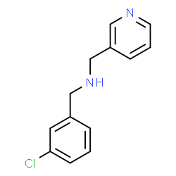 ChemSpider 2D Image | [(3-CHLOROPHENYL)METHYL](PYRIDIN-3-YLMETHYL)AMINE | C13H13ClN2