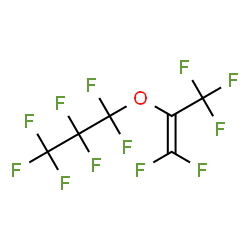 ChemSpider 2D Image | 1,1,3,3,3-Pentafluoro-2-(heptafluoropropoxy)-1-propene | C6F12O