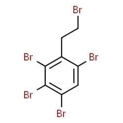 ChemSpider 2D Image | 1,2,3,5-Tetrabromo-4-(2-bromoethyl)benzene | C8H5Br5