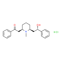 ChemSpider 2D Image | (−)-Lobeline hydrochloride | C22H28ClNO2