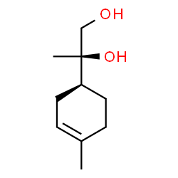 ChemSpider 2D Image | (2R)-2-[(1S)-4-Methyl-3-cyclohexen-1-yl]-1,2-propanediol | C10H18O2