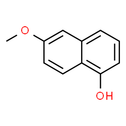 ChemSpider 2D Image | 6-Methoxy-1-naphthol | C11H10O2
