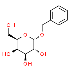 ChemSpider 2D Image | Benzyl alpha-D-galactopyranoside | C13H18O6