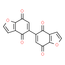 ChemSpider 2D Image | 5,5'-Bi-1-benzofuran-4,4',7,7'-tetrone | C16H6O6