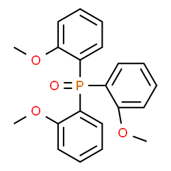 ChemSpider 2D Image | Tris(2-methoxyphenyl)phosphine oxide | C21H21O4P