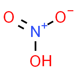 ChemSpider 2D Image | Nitric acid | HNO3