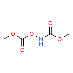 ChemSpider 2D Image | Methyl [(methoxycarbonyl)oxy]carbamate | C4H7NO5