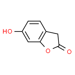 ChemSpider 2D Image | 6-Hydroxybenzofuran-2(3H)-one | C8H6O3