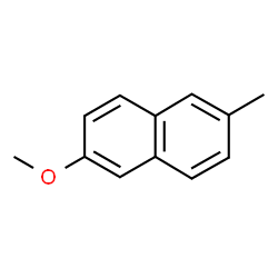 ChemSpider 2D Image | 2-Methoxy-6-methylnaphthalene | C12H12O