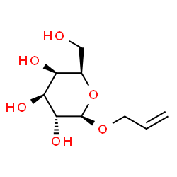 ChemSpider 2D Image | Allyl b-D-galactopyranoside | C9H16O6