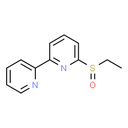 ChemSpider 2D Image | 6-Ethylsulfinyl-2,2'-Bipyridine | C12H12N2OS