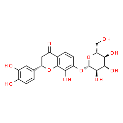 ChemSpider 2D Image | Flavanomarein | C21H22O11