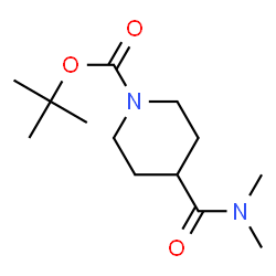 ChemSpider 2D Image | 1-Boc-4-Dimethylcarbamoylpiperidine | C13H24N2O3