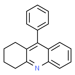ChemSpider 2D Image | 9-Phenyl-1,2,3,4-tetrahydroacridine | C19H17N