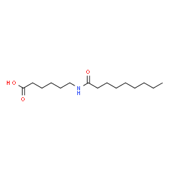 ChemSpider 2D Image | 6-(Nonanoylamino)hexanoic acid | C15H29NO3