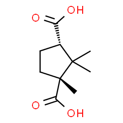 ChemSpider 2D Image | (+)-Camphoric Acid | C10H16O4