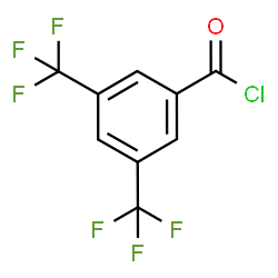 ChemSpider 2D Image | 3,5-Bis(trifluoromethyl)benzoyl chloride | C9H3ClF6O