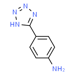 ChemSpider 2D Image | 4-(1H-Tetrazol-5-yl)aniline | C7H7N5
