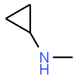 ChemSpider 2D Image | N-Cyclopropylmethylamine | C4H9N