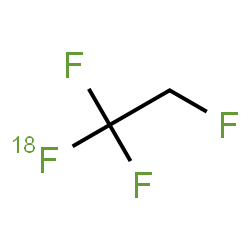 ChemSpider 2D Image | 1,1,2-Trifluoro-1-(~18~F)fluoroethane | C2H2F318F