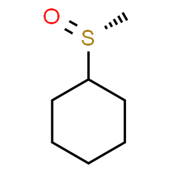 ChemSpider 2D Image | [(R)-Methylsulfinyl]cyclohexane | C7H14OS