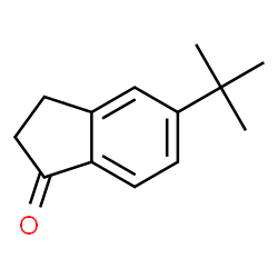 ChemSpider 2D Image | 5-tert-Butylindan-1-one | C13H16O
